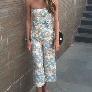 Strapless summer romper H&M